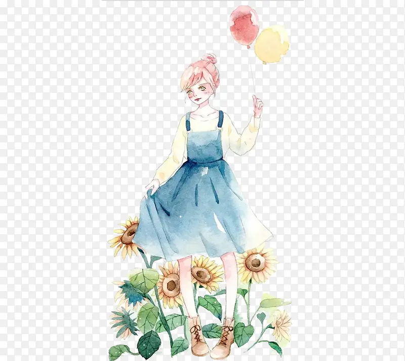 ������Ů�����տ��廭-������