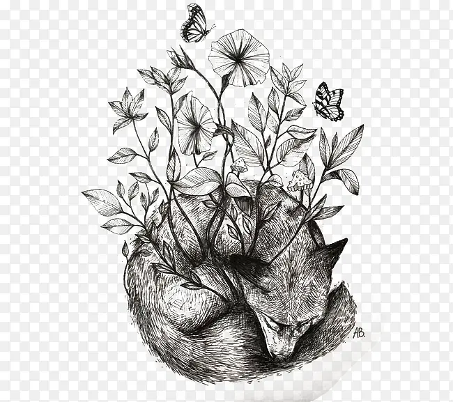 �ڰ��ֻ�廭-������