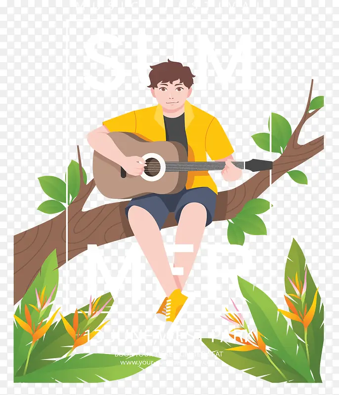 ��֦�ϵ���������-������