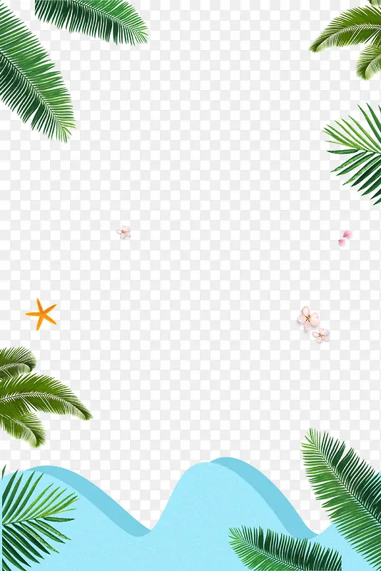 С����ɭϵҶ�ӱ߿�-������