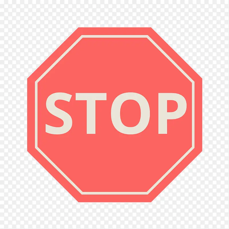 ��ɫֹͣ��־-������