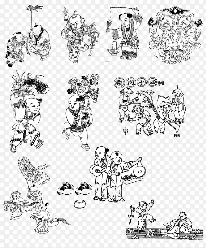 �ڰ���д�廭-������