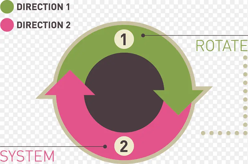 ˫ɫ�Ա�ѭ����ͷppt�ز�-������