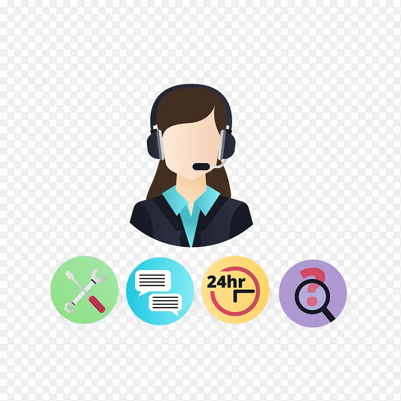 ��ͨ�绰�ͷ�ʸ��ͼ-������