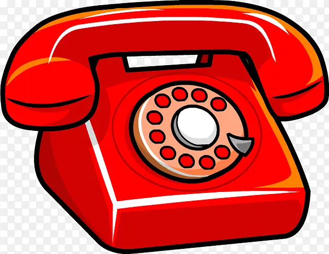 ��ɫ��ͨ�绰png-������