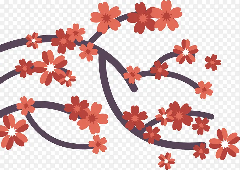 ʸ��ͼ������֦�ĺ�ɫ��-������