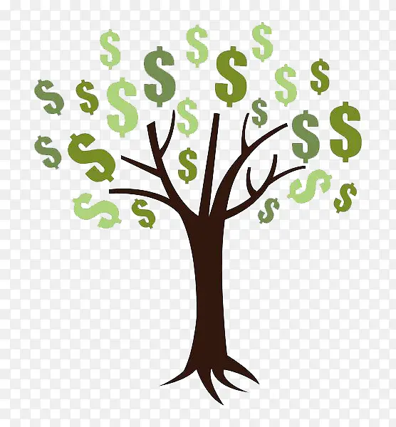 ����֦�ϵĽ�Ǯ-������