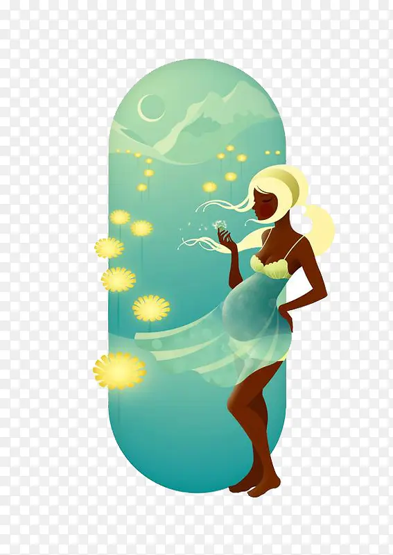 ����ɫ��Ů�廭-������