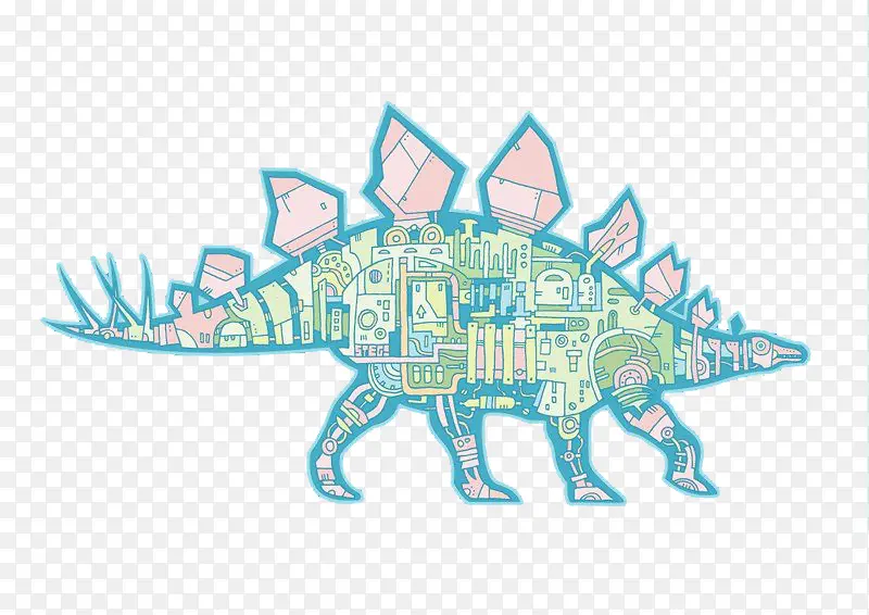 ��ɫ��е�����廭-������