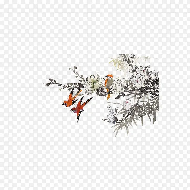 ˮī��֦��С��-������