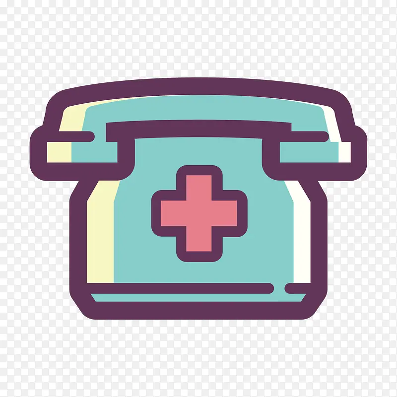 ��ɫ�ֻ�绰ҽ��ͼ��-������