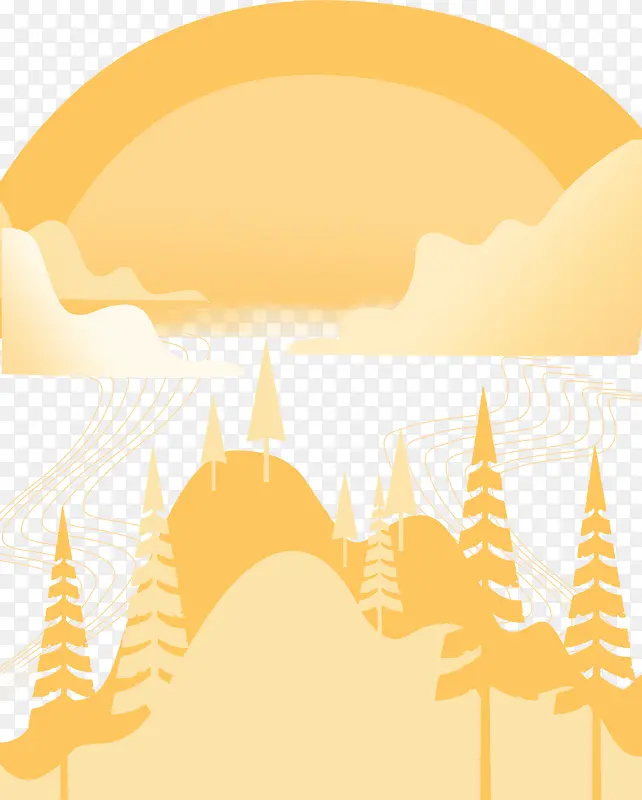 ��ƽ������ɭ�ֽ�ˮ���շ羰-������