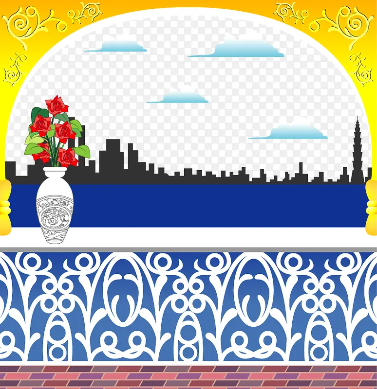 �ֻ洰��羰ʸ��ͼ-������