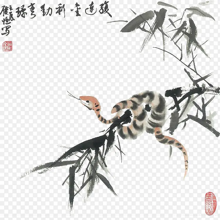 ˮī������֦��-������