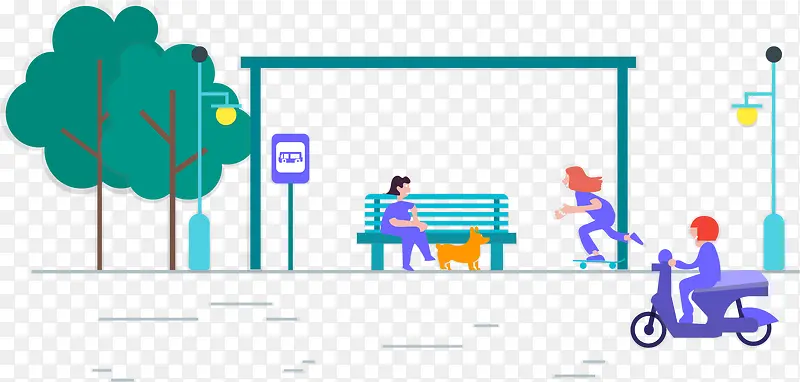 ��ͨ��԰���ܲ廭-������