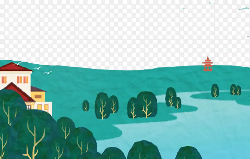 ����ɫ�ֻ�ˮ�ʷ羰����-������