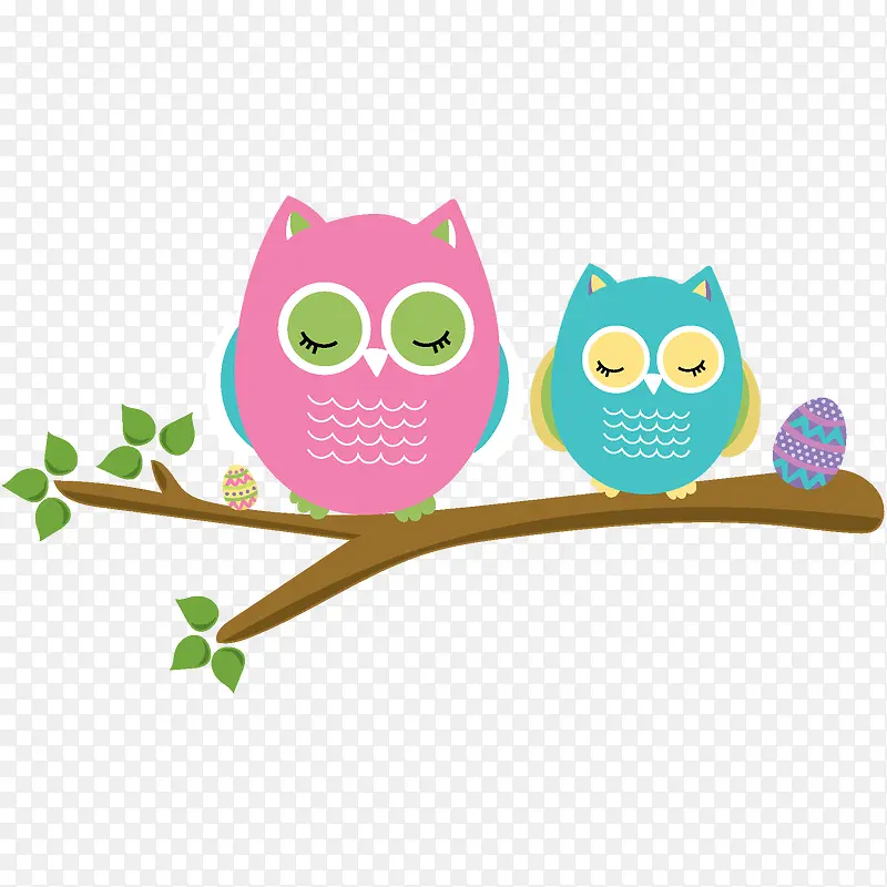 ��֦�ϵĲ�ɫèͷӥ-������