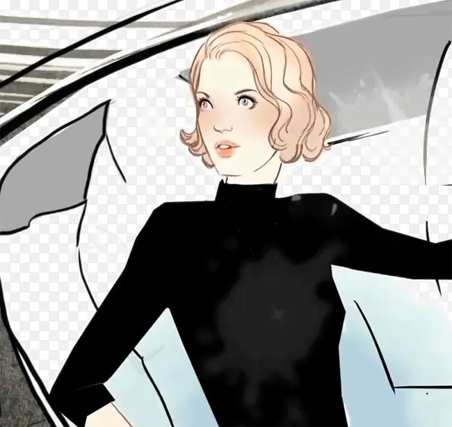 �廭��Ů װ�β廭-������