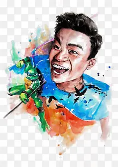 ����ǿ�ֻ�廭-������