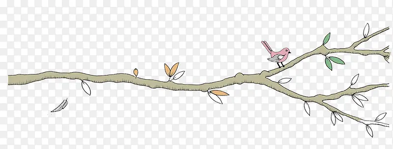 �ֻ���֦�ϵ�С��-������