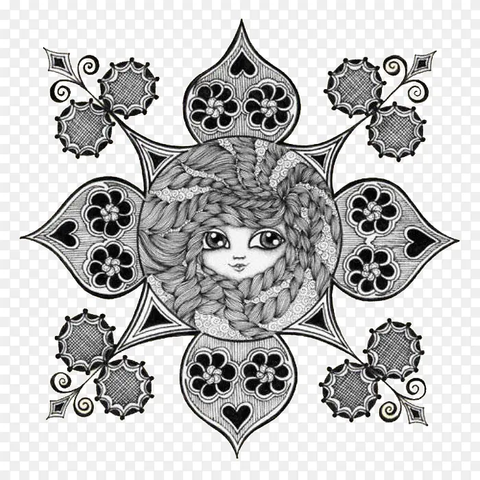 �ڰ�������Ů�廭-������