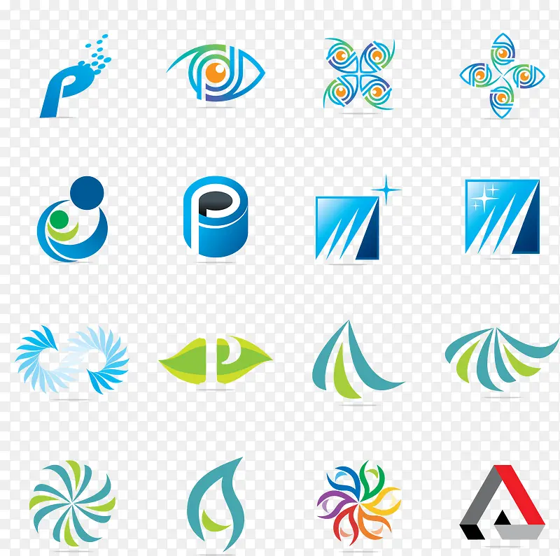 һ����ҵ���α�־ͼ�����-������