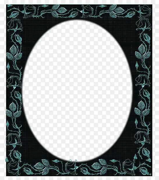 ��ɫ��Ҷ�ݱ߿�-������