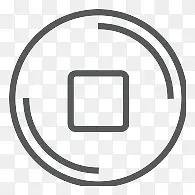 ��ťֹͣOutline-icons-������