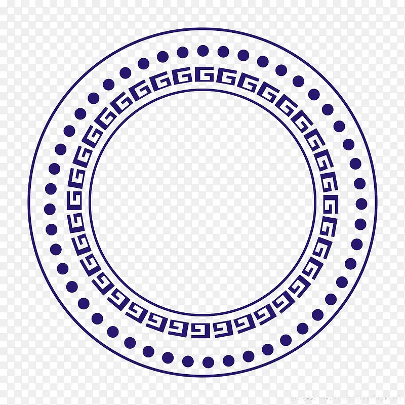 ��ɫ�໨��Բ�α߿�-������