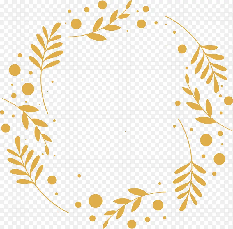 ��ɫ��Ҷ��֦�߿�-������