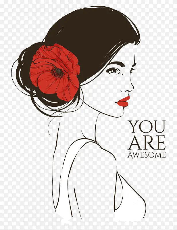 ����Ů�˲廭�ز�-������