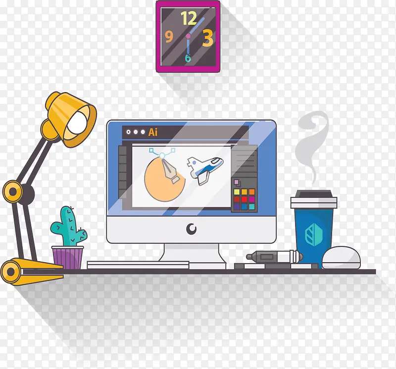 ���Ի�ͼ�칫����-������