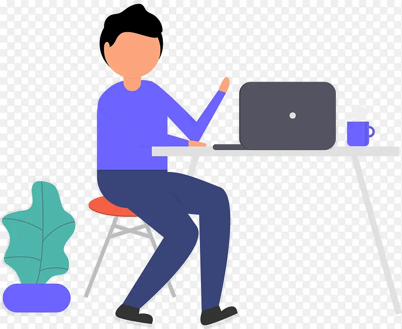 ��ͨ�ֻ�����칫����UI��Ʋ廭-������