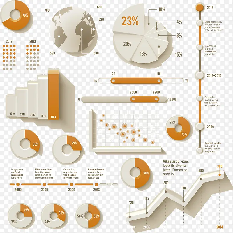 ��ɫϵ�����ʸ�PPT����ͼ��ʸ-������