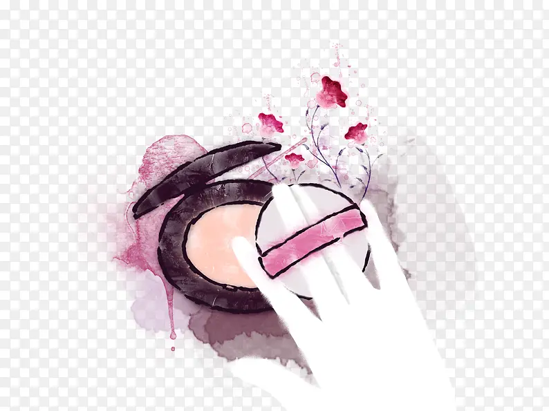 �ֻ�廭��ױ����-������