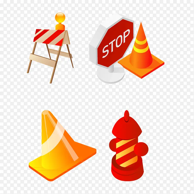 ��·�ϰ���ʾ��PNGʸ���ز�-������