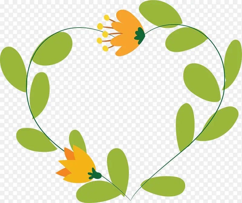 ��ɫ��Ҷ���ı߿�-������