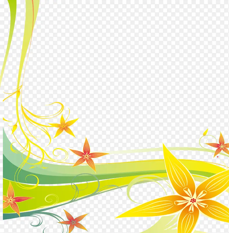 ������ɫ�����뻨��ʸ��ͼ-������