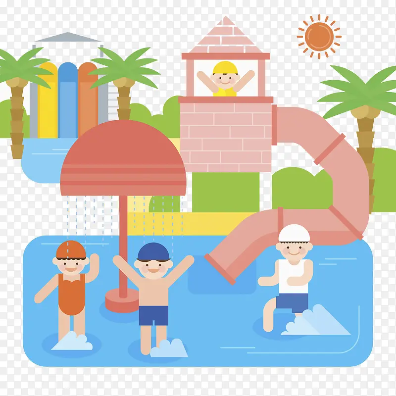 �ļ���ͯˮ����԰-������