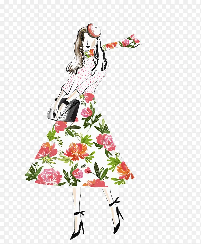 ʱ���黨ȹ��Ů��-������