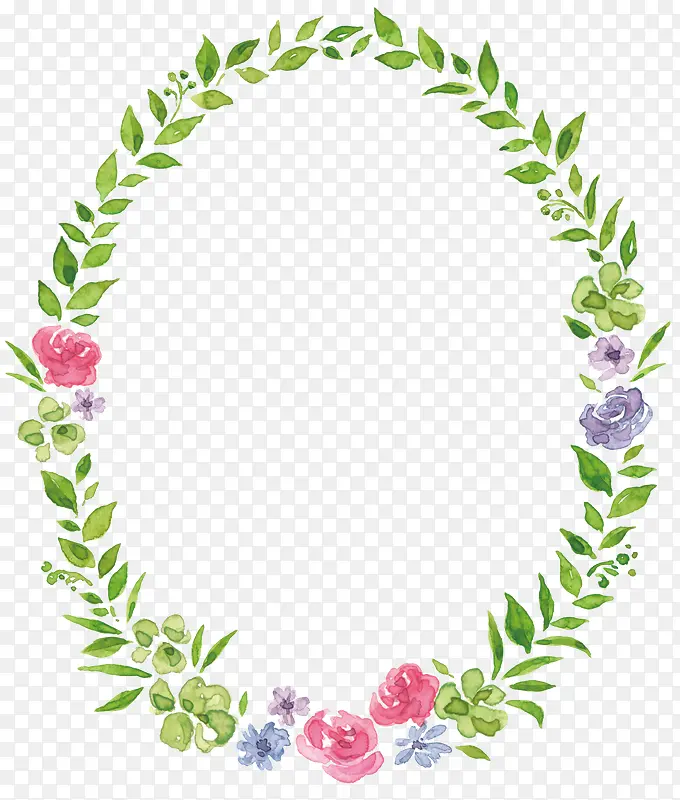 ��Բ��ˮ�ʻ�Ҷ�߿�-������