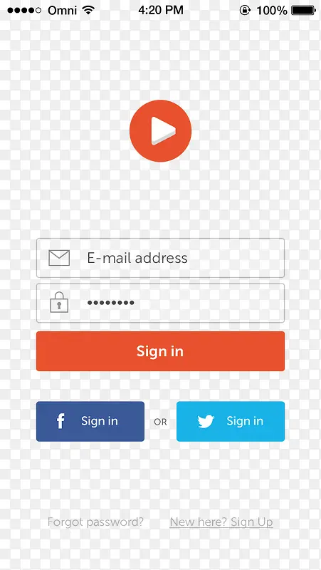 �ֻ�app��½ҳ-������