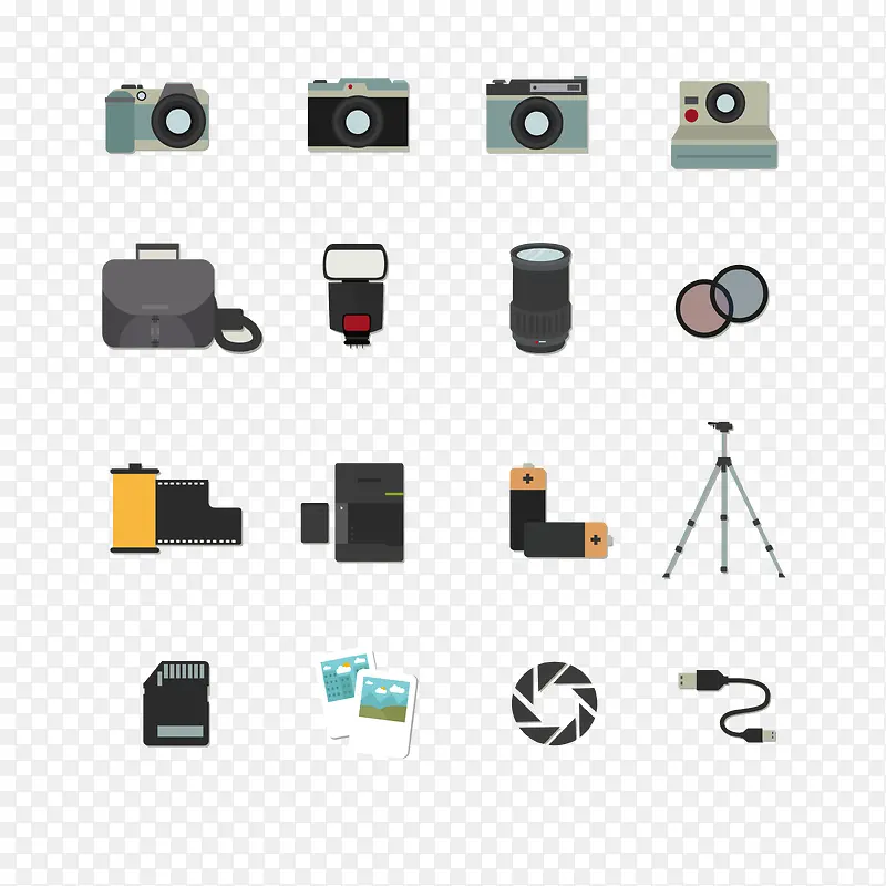 16����ӰԪ��ͼ��ʸ��ͼ-������