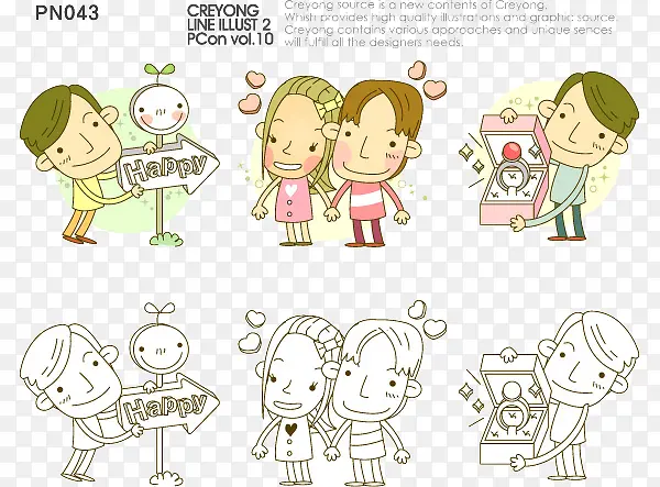 ��ͨ�к�Ů����ɫ�ڰ׶Ա�-������