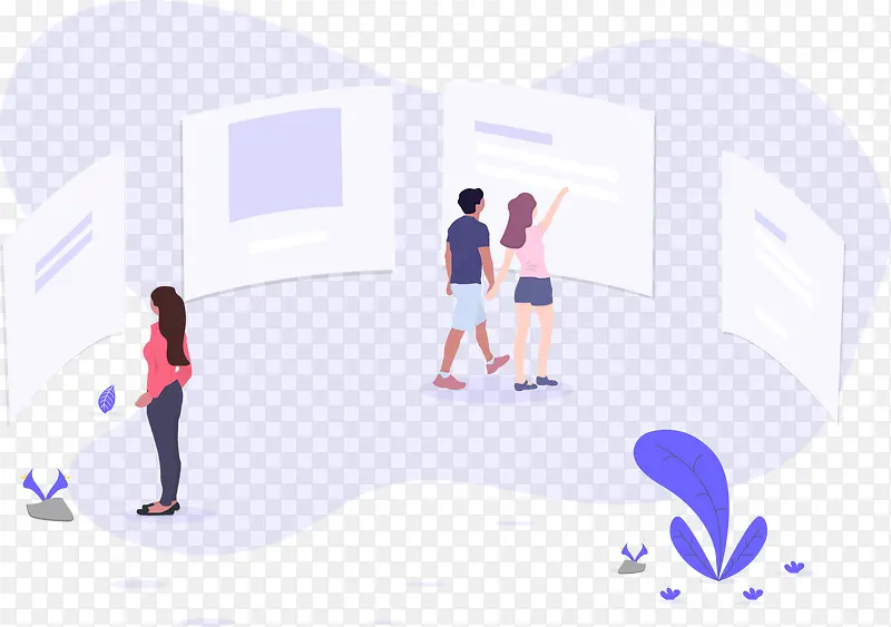 ����ݹۿ�չ���廭ʸ��ͼ-������