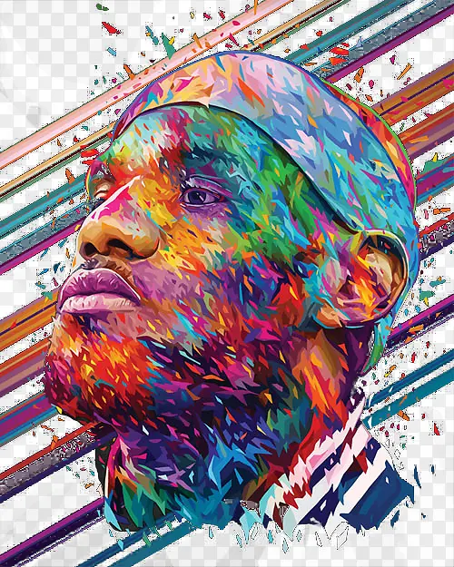 �����˶�Ա�廭-������