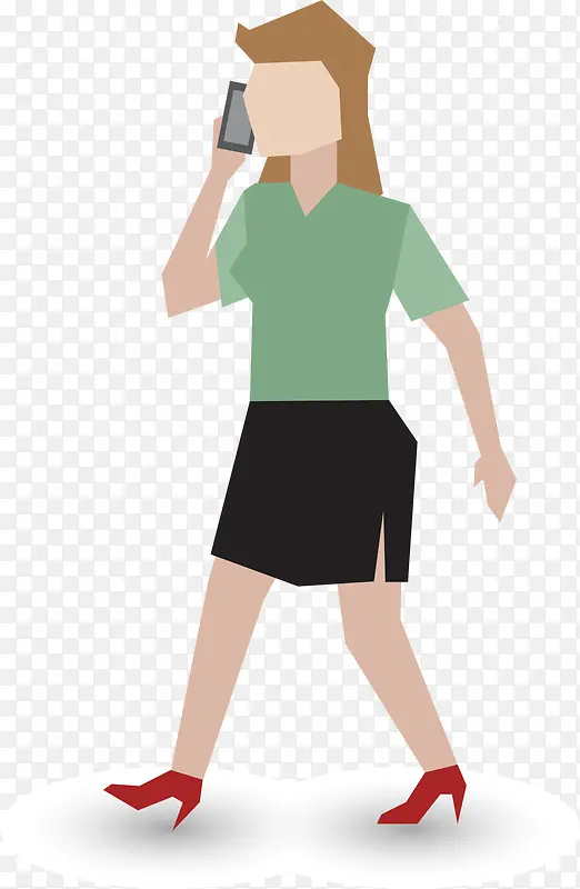 �ӵ绰��Ů�˲廭-������