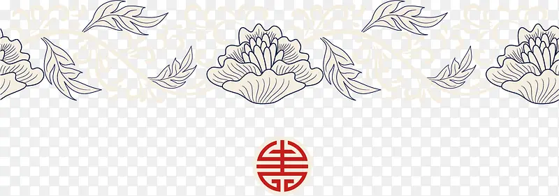 ��ɫ���߱���PNGʸ��Ԫ��-������