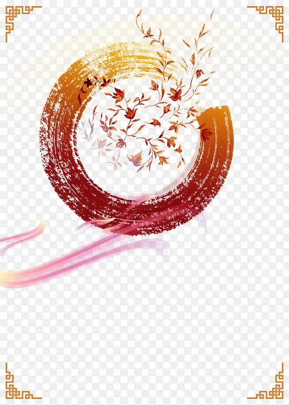 ��ɫԲ�α�ˢ��֦װ�α���-������