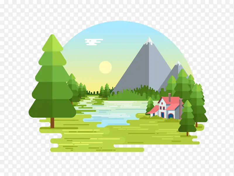 ��Ȼ���廭�ز�-������